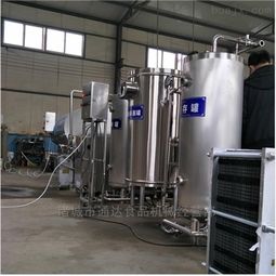 200L牛奶全套加工設(shè)備 奶吧用殺菌機解決方案